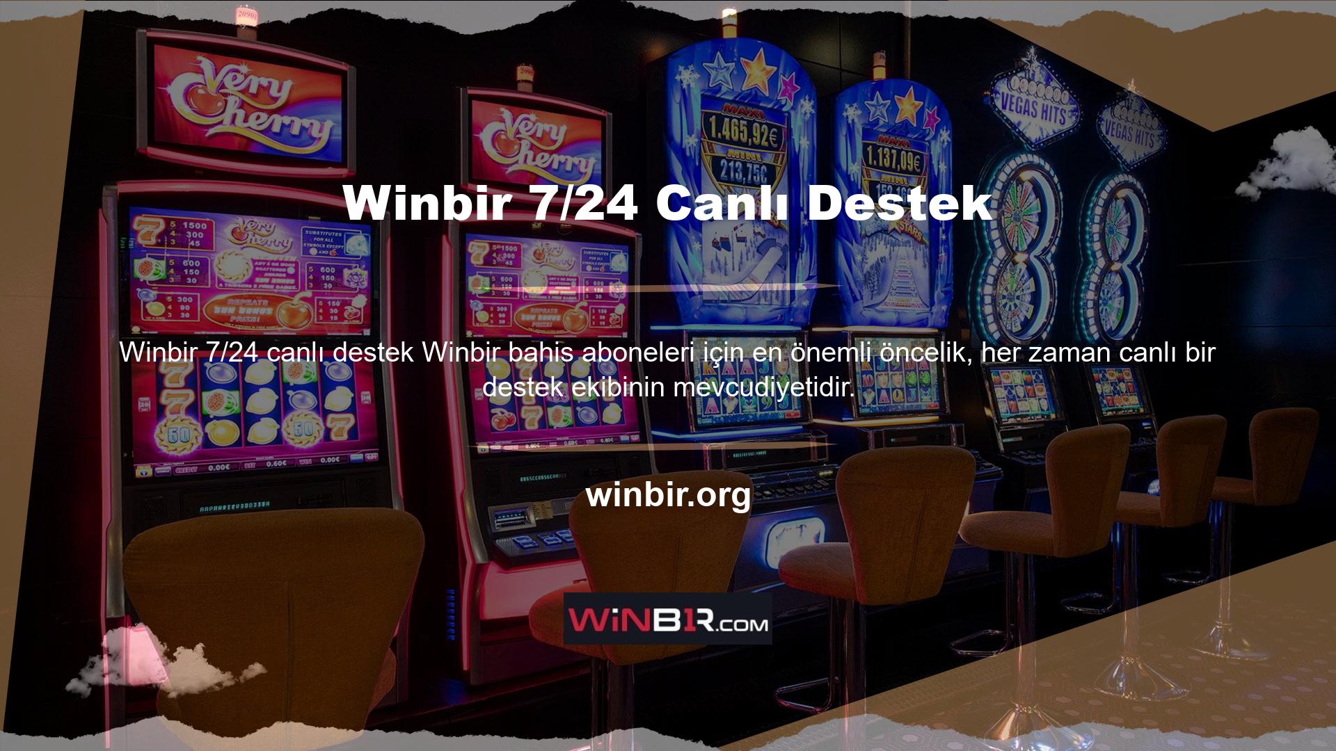 Winbir dahil tüm bahis siteleri için canlı destek ekipleri 7/24 hizmetinizdedir